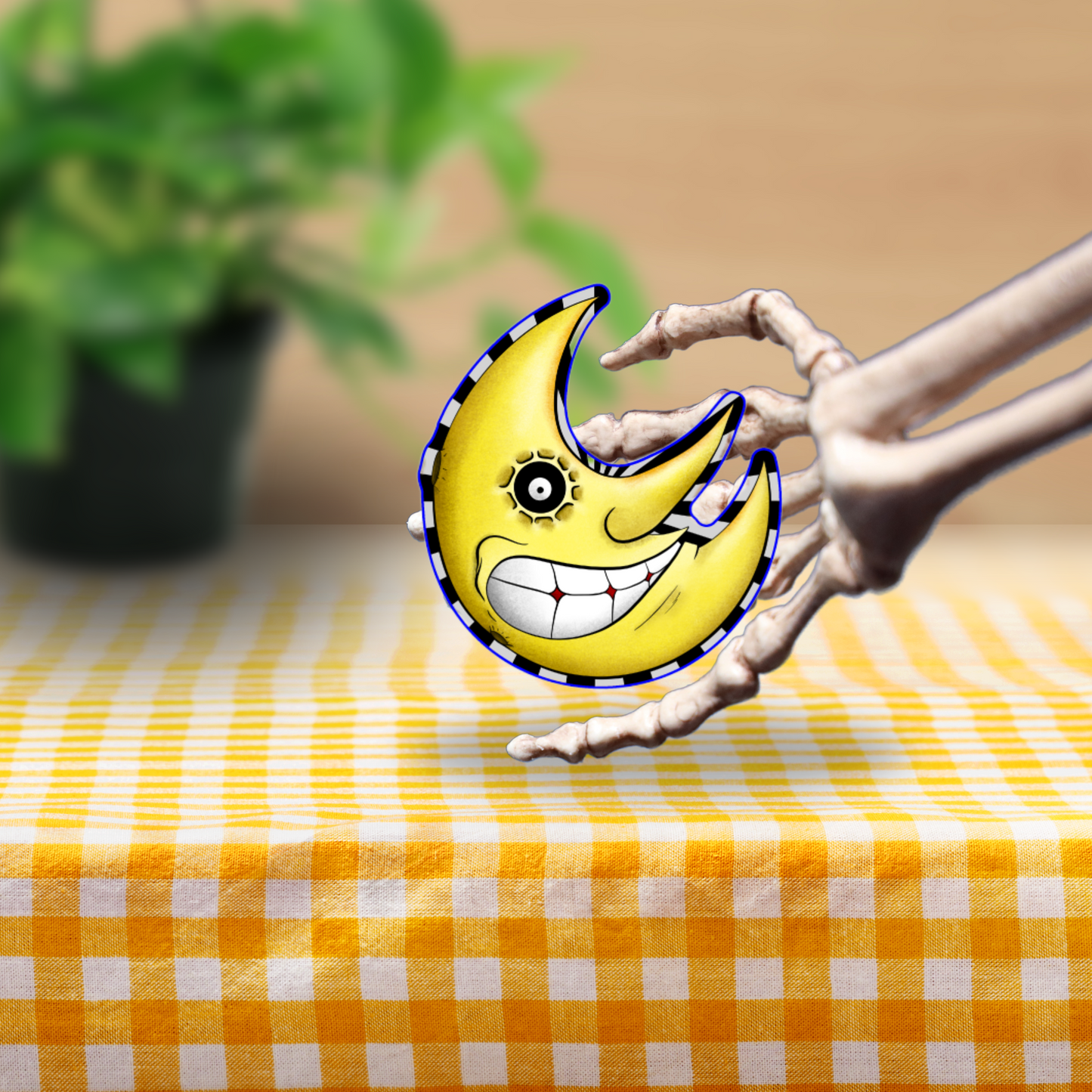 Soul Eater Moon Sticker