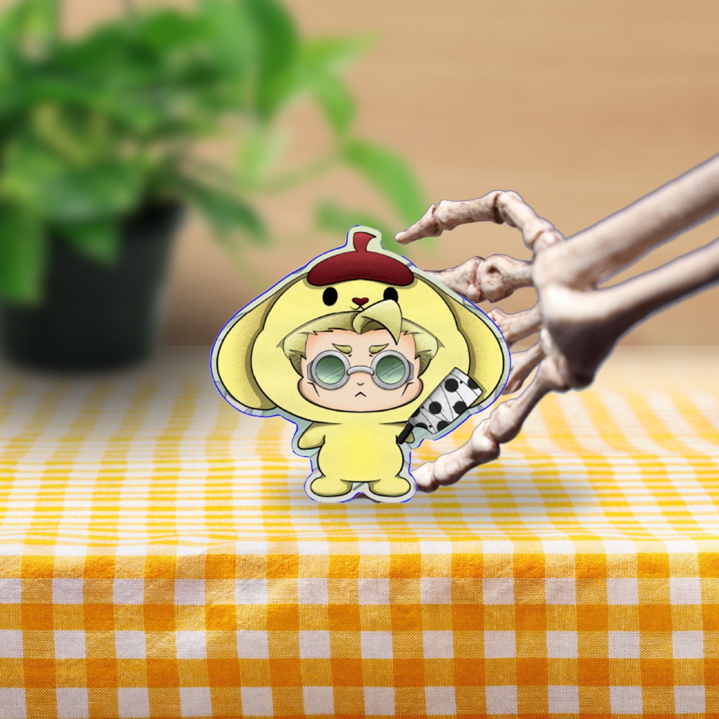 Nanami Pompompurin Vinyl Sticker