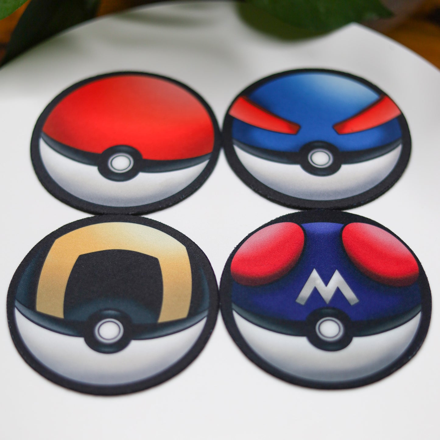 Poke Ball Coaster Set