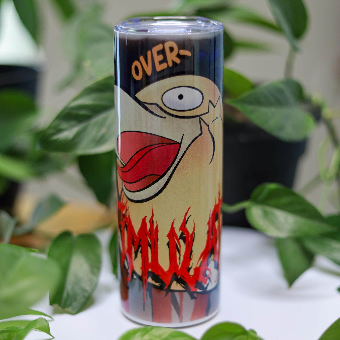 Overstimulated Psyduck 20oz Tumbler