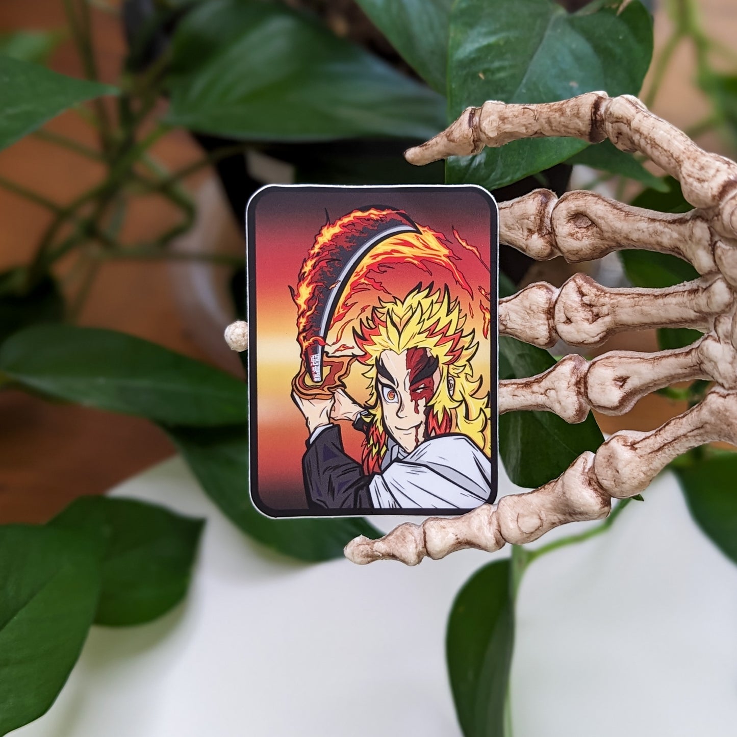 Flame Rengoku Vinyl Sticker