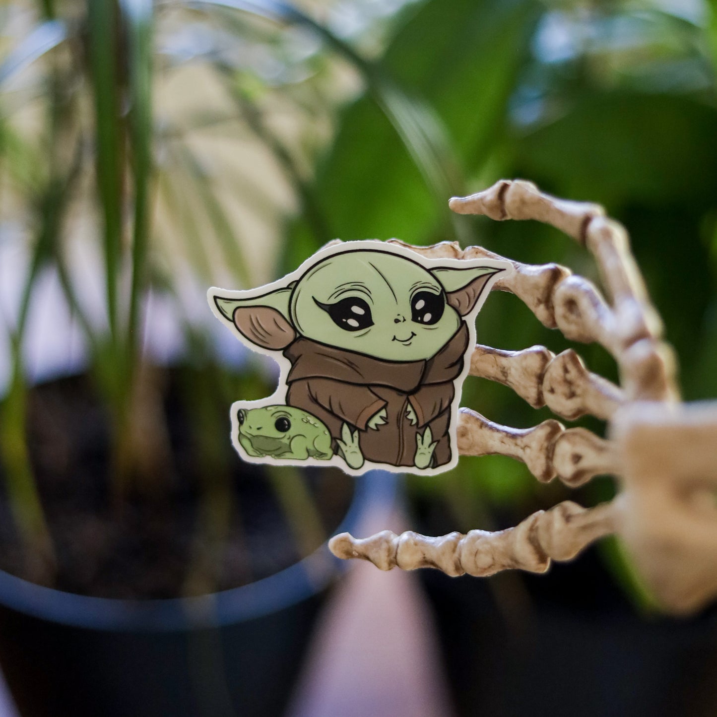 Grogu Vinyl Sticker