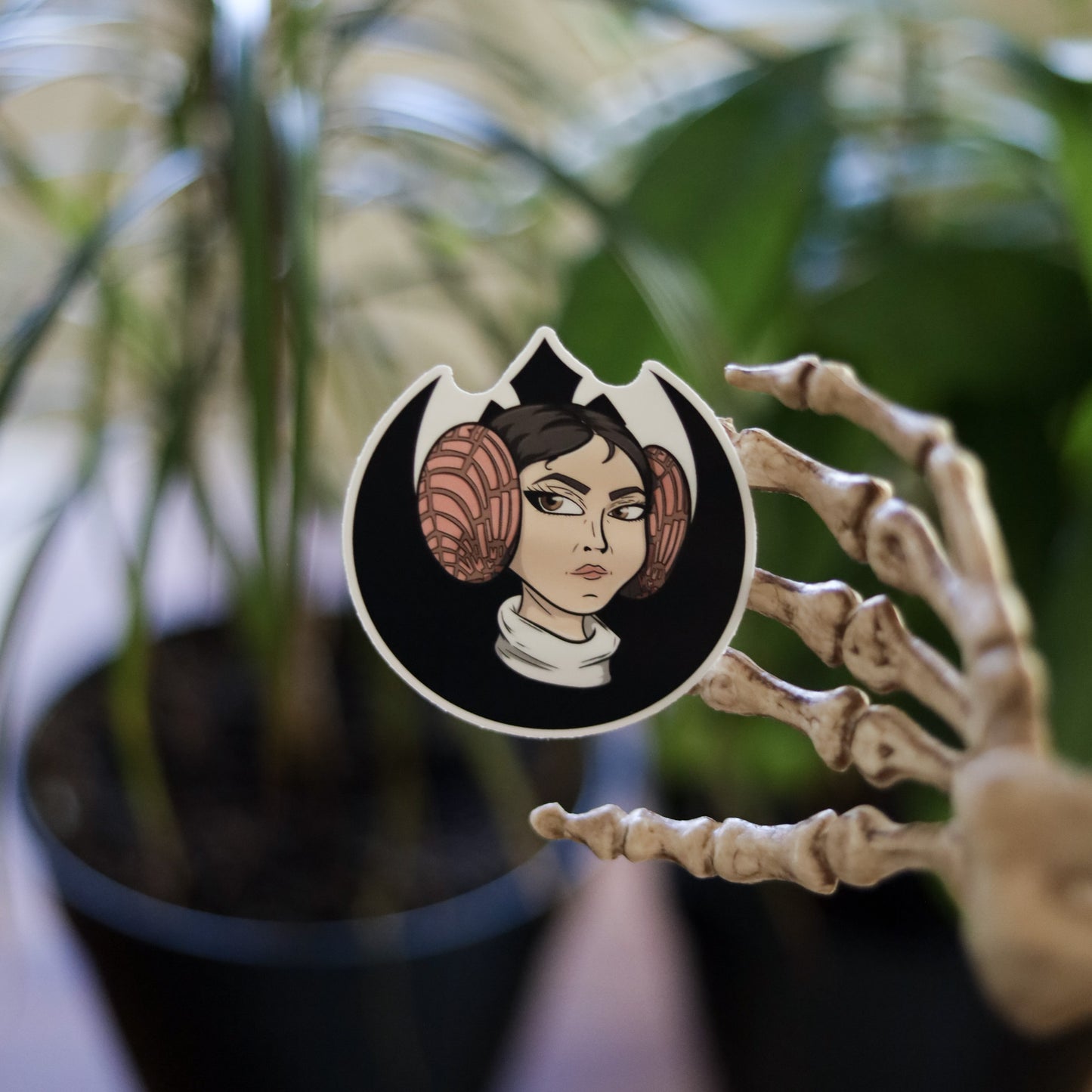 Concha Leia Vinyl Sticker