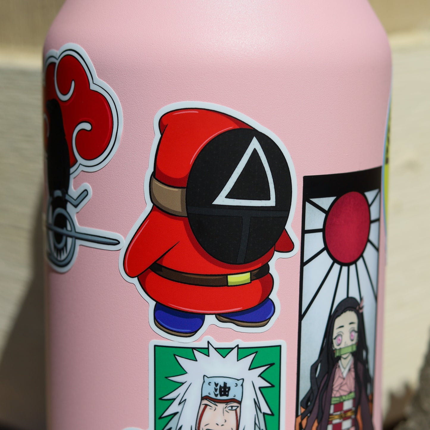 Squid Guy Triangle Vinyl Sticker