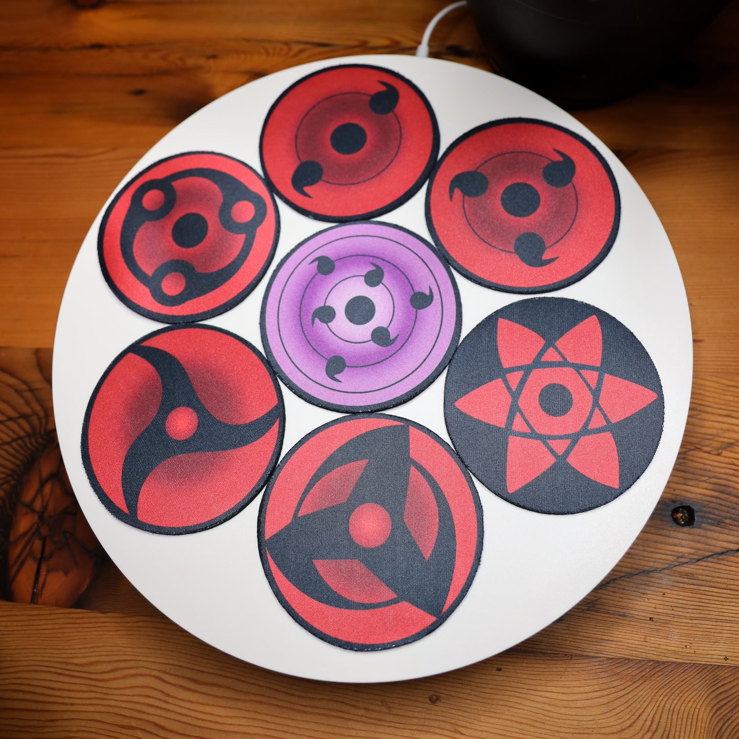 Sharingan Eye Coaster Set