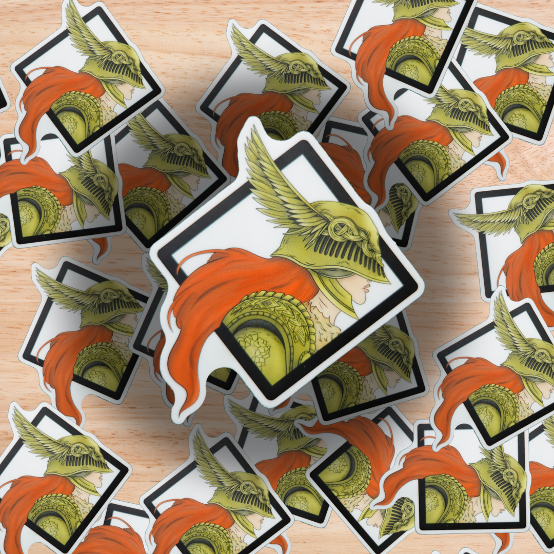 Malenia Vinyl Sticker