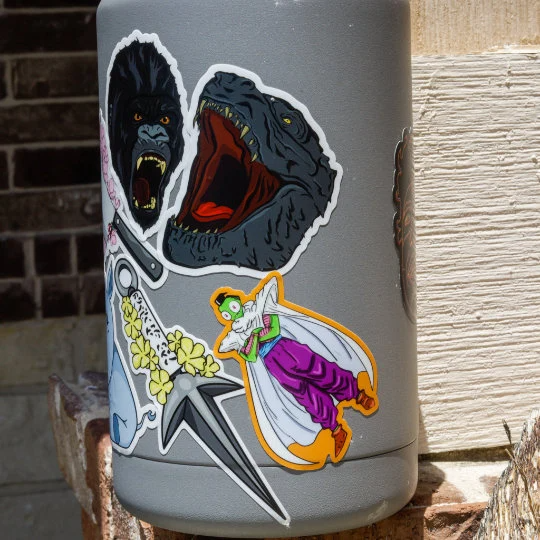 Invader Piccolo Vinyl Sticker