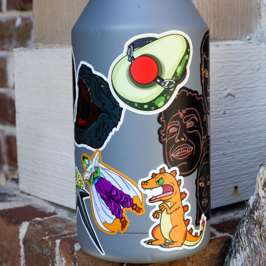 Kinky Avocado Vinyl Sticker