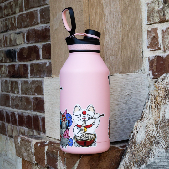 Lucky Cat Vinyl Sticker