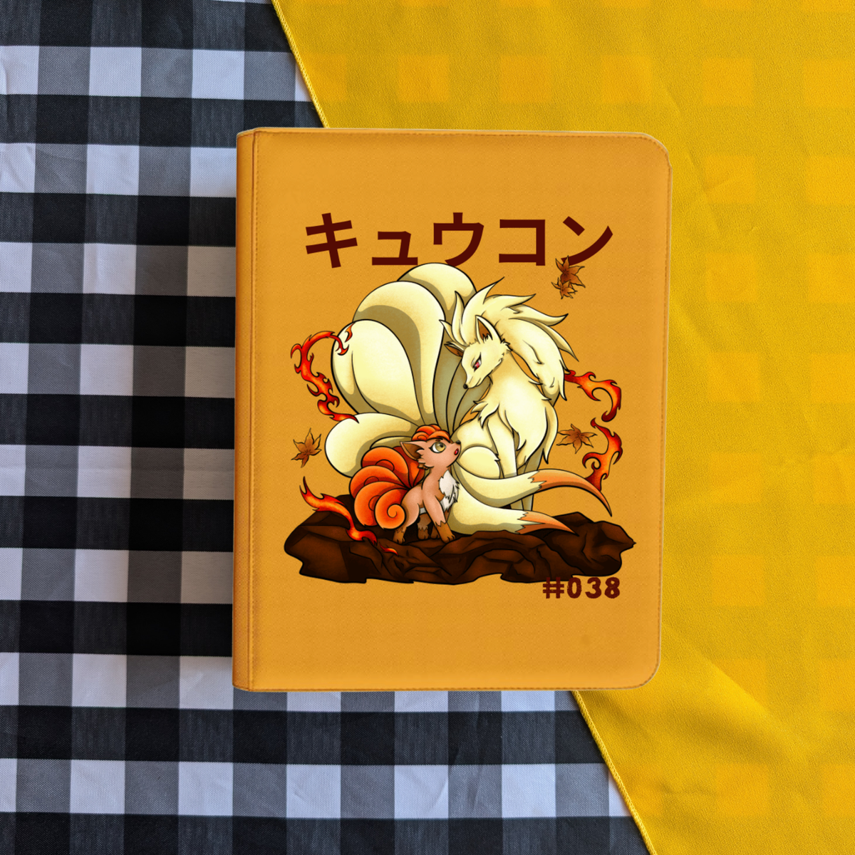 Ninetales And Vulpix Binder!