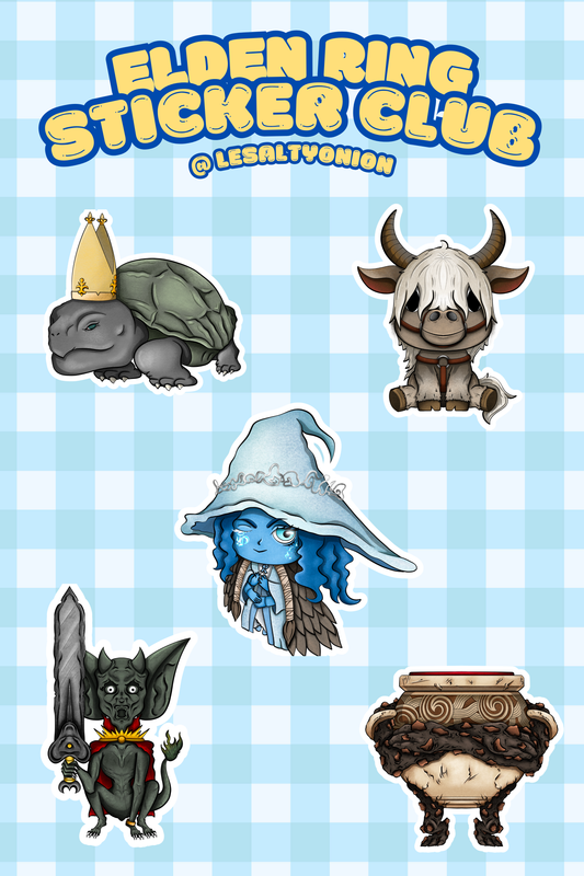 Elden Ring Sticker Sheet!