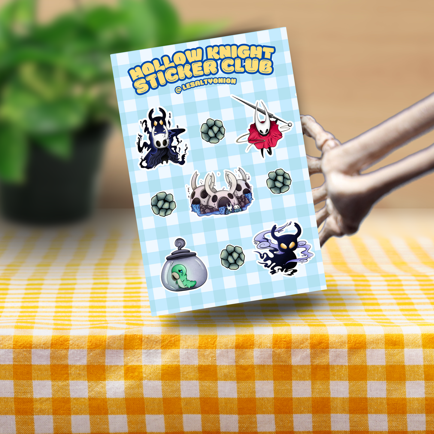 Hollow Knight Sticker Sheet!