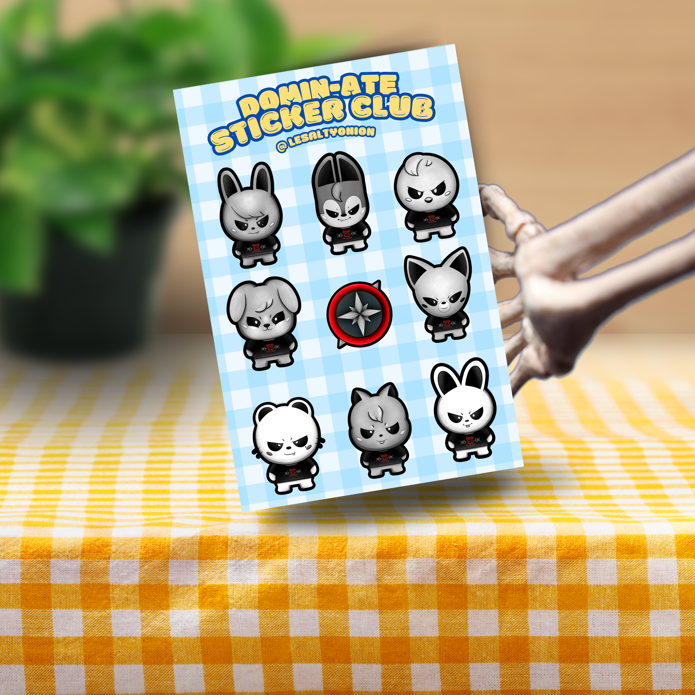 Stray Kids Domin-ATE Sticker Sheet!
