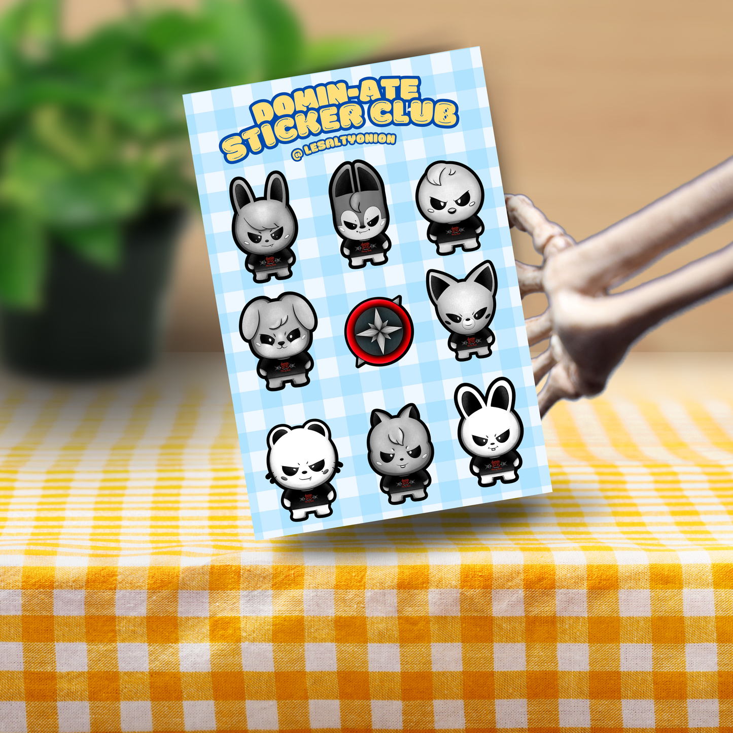 Stray Kids Domin-ATE Sticker Sheet!