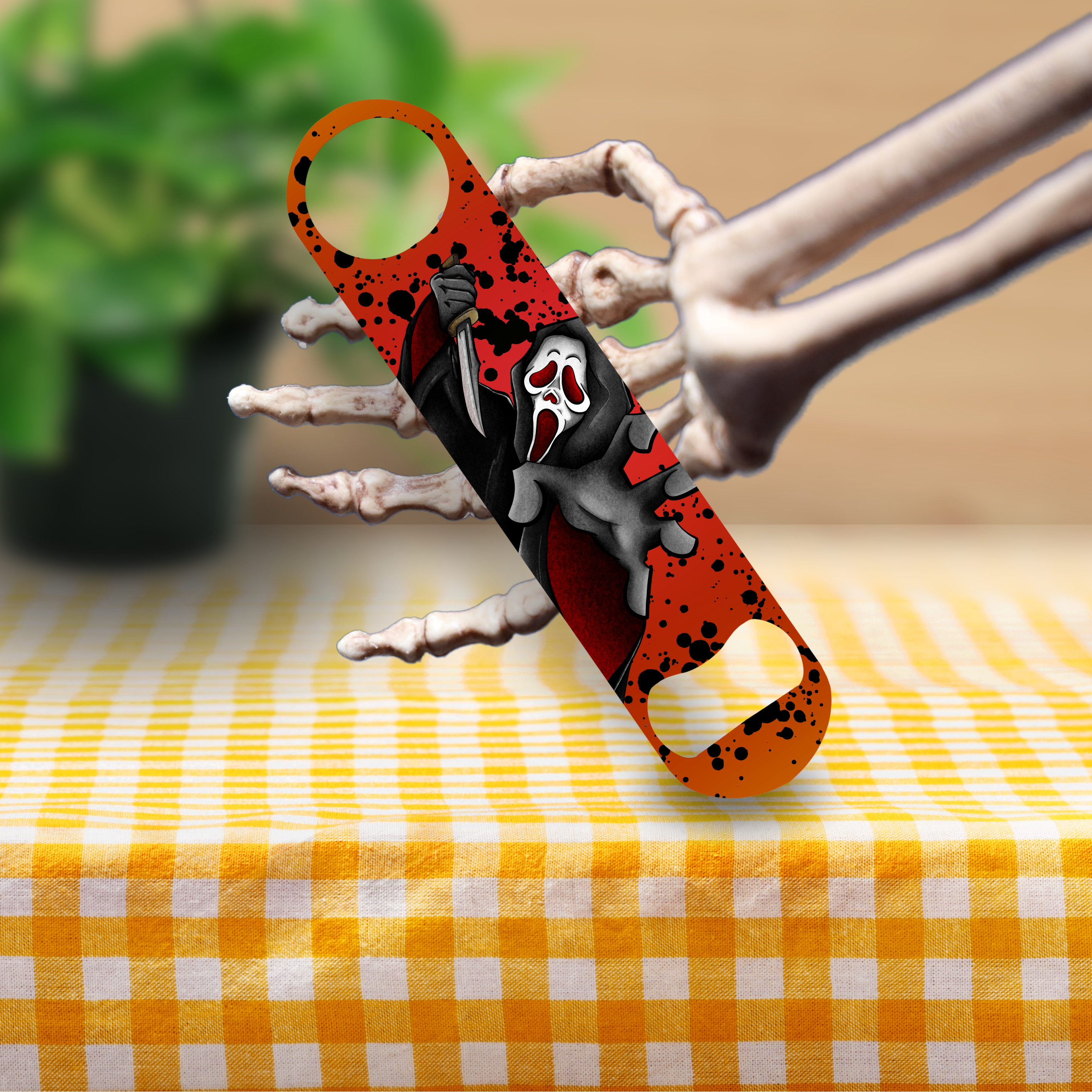 Ghost Face Bottle Opener