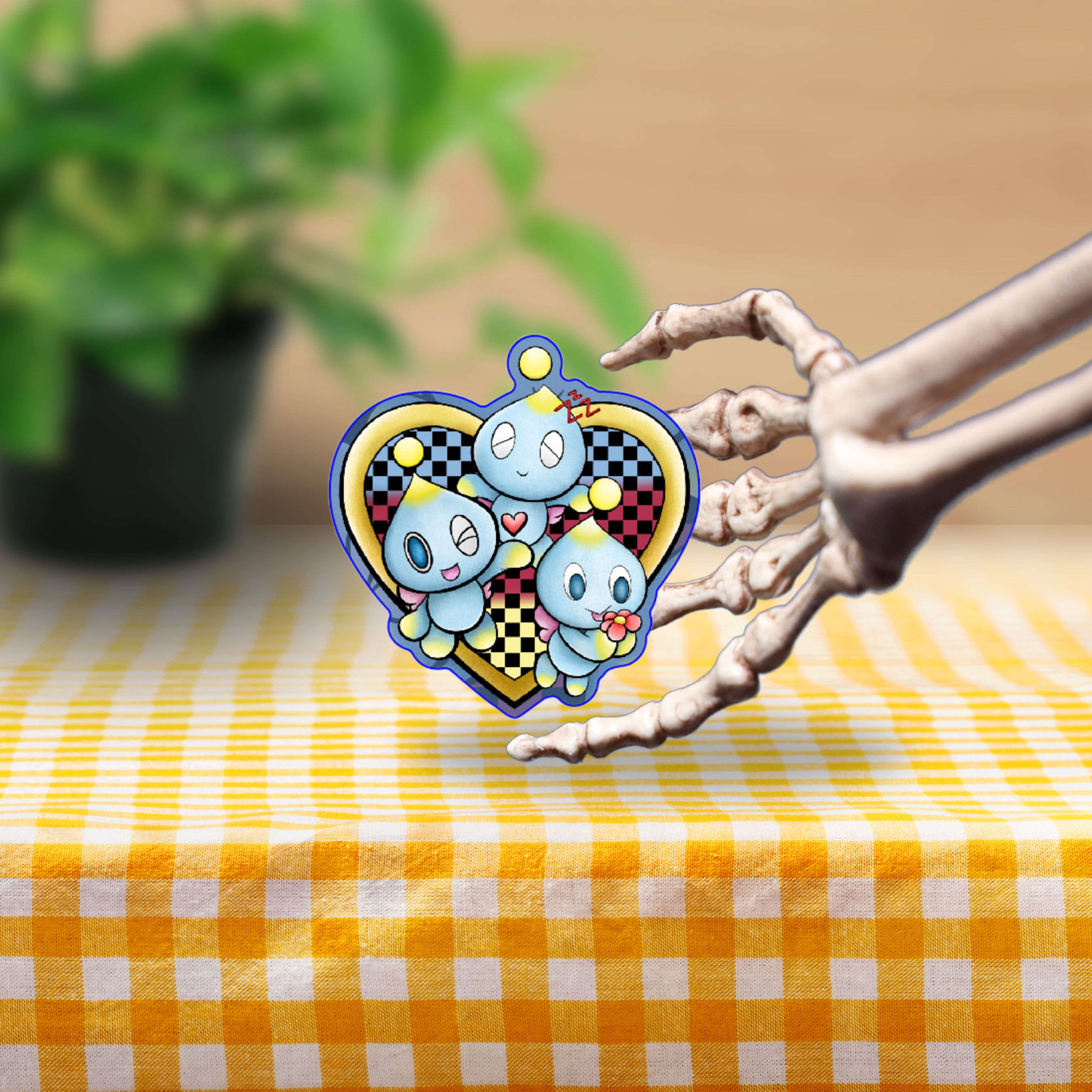 Chao Sonic Adventure Vinyl Sticker