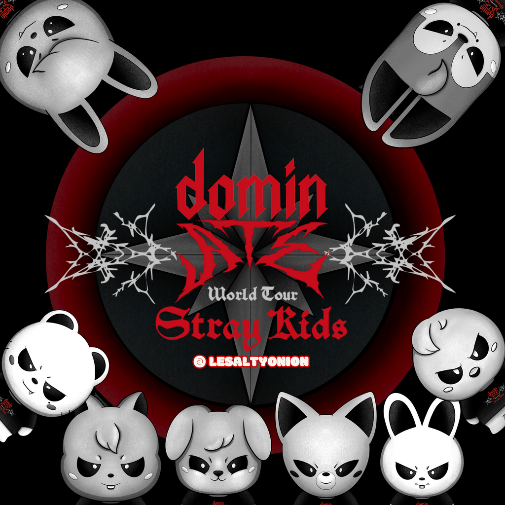 Stray Kids Domin-ATE Keychains