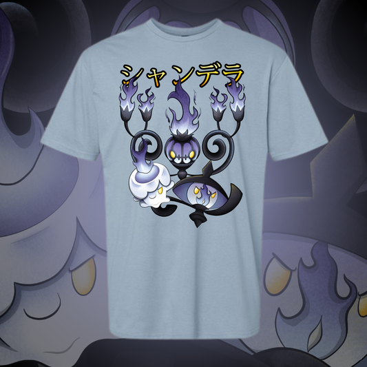 Chandelure Evolution T-Shirt!