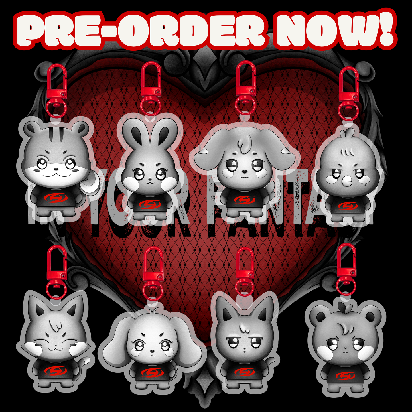 ***PRE-ORDER*** Ateez Keychains