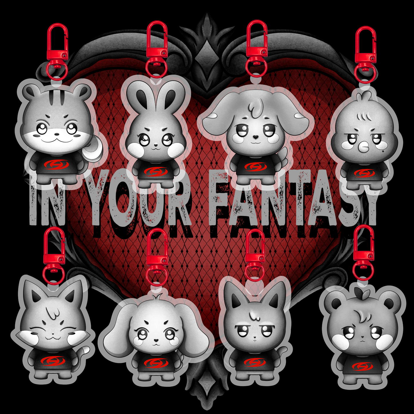 ***PRE-ORDER*** Ateez Keychains