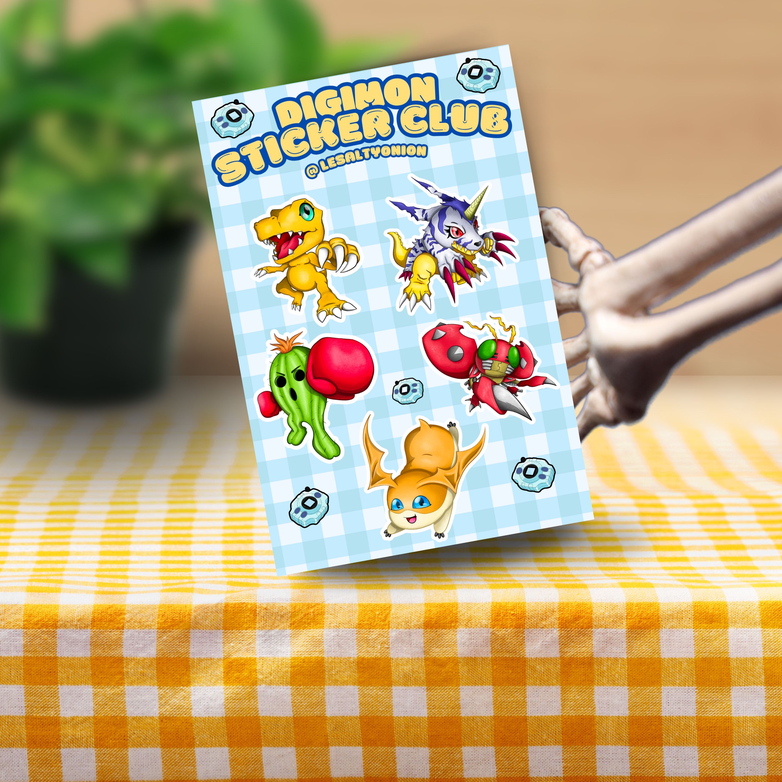 Digimon Sticker Sheet!