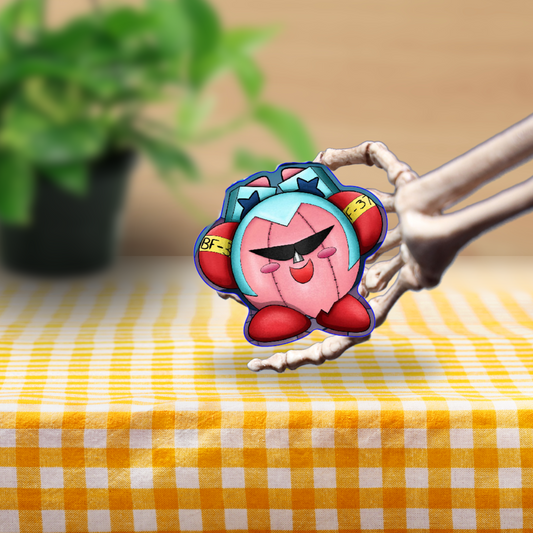 Kirby Franky Vinyl Sticker