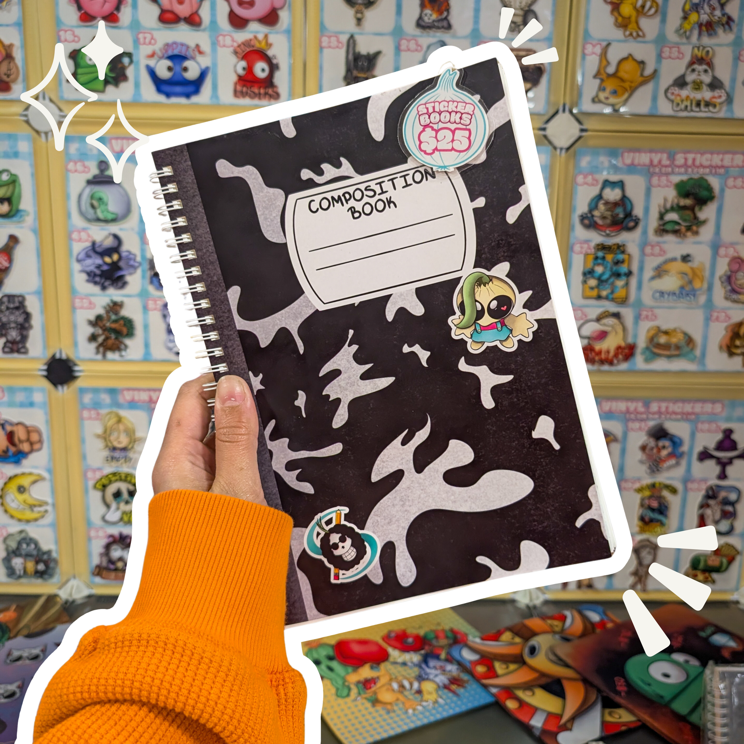 Composition Sticker Book!