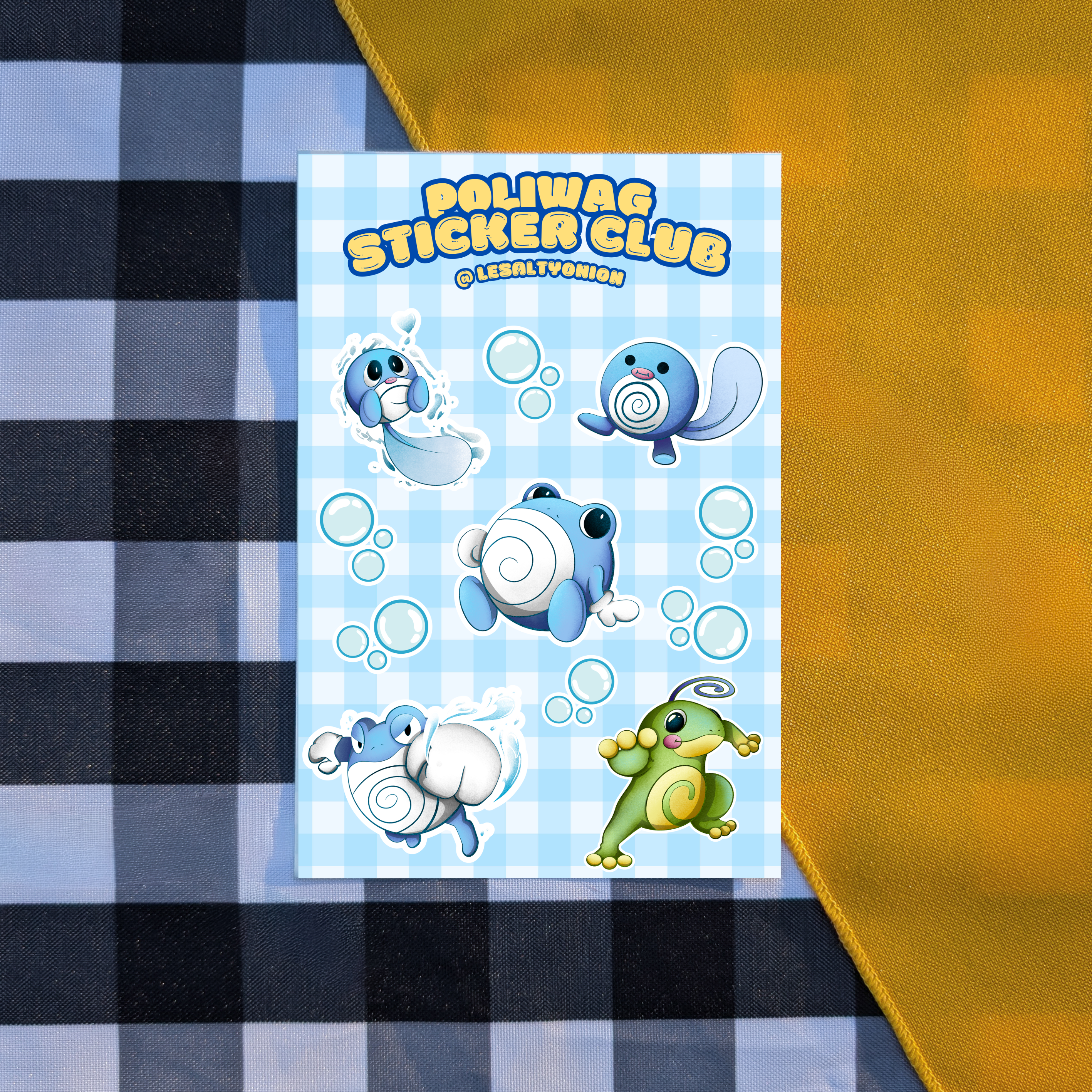 Poliwag Sticker Sheet!