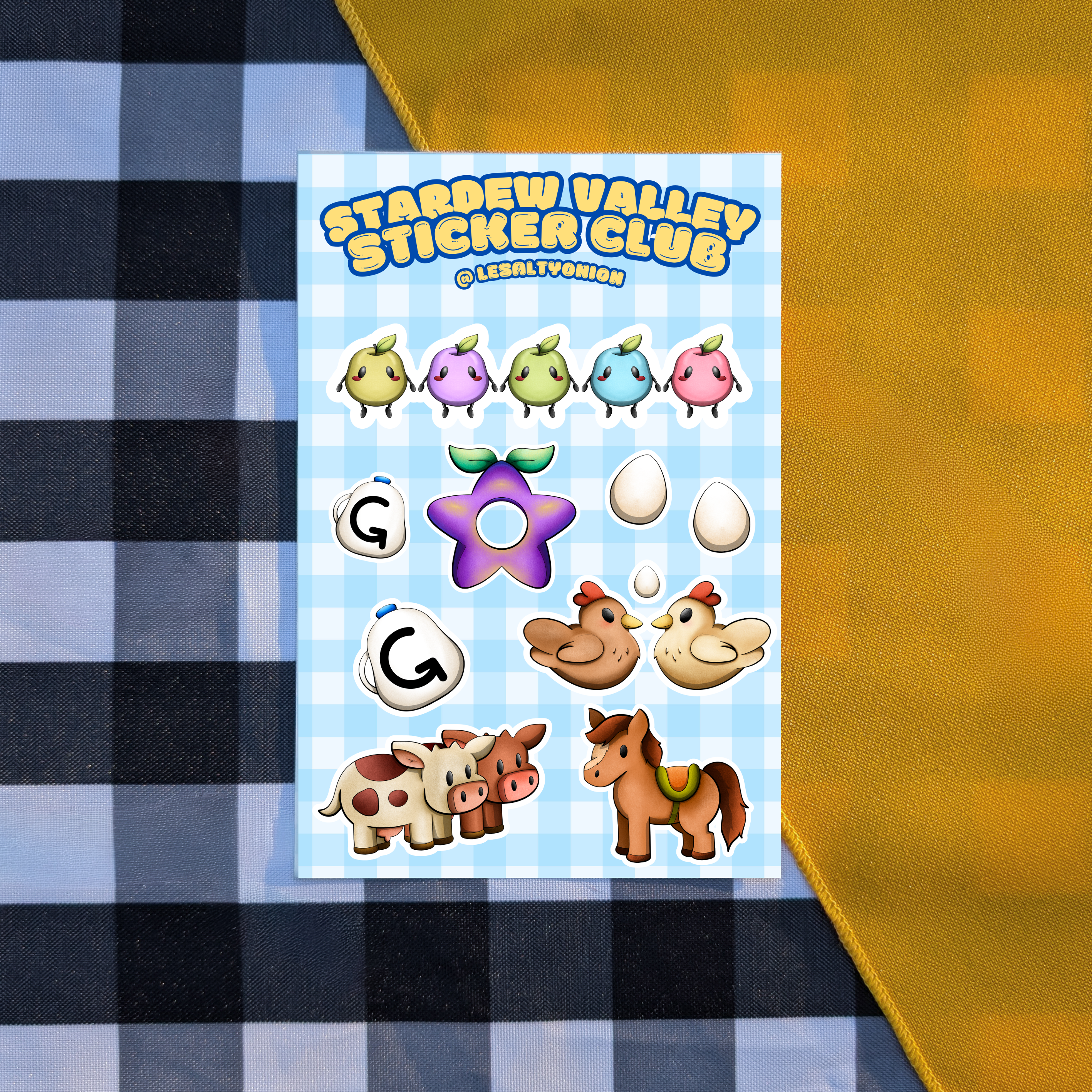 Stardew Valley Sticker Sheet!