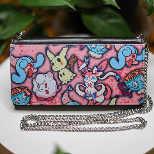 Fairy Pokemon Wallet Chain Purse
