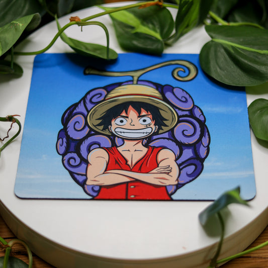 Luffy Devil Fruit Mouse Pad