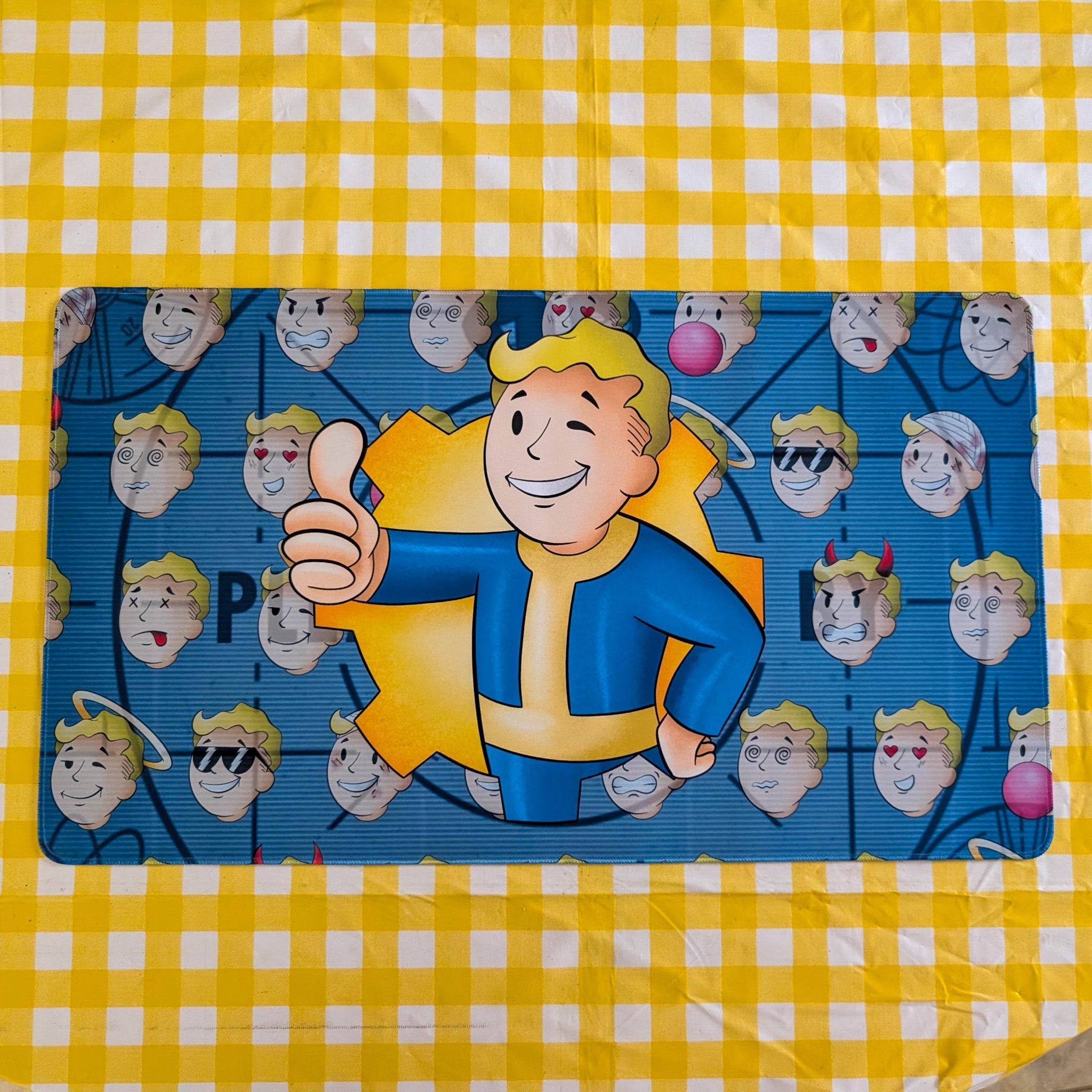 Fallout Game Mat Fallout Desk Mat – LeSaltyOnion