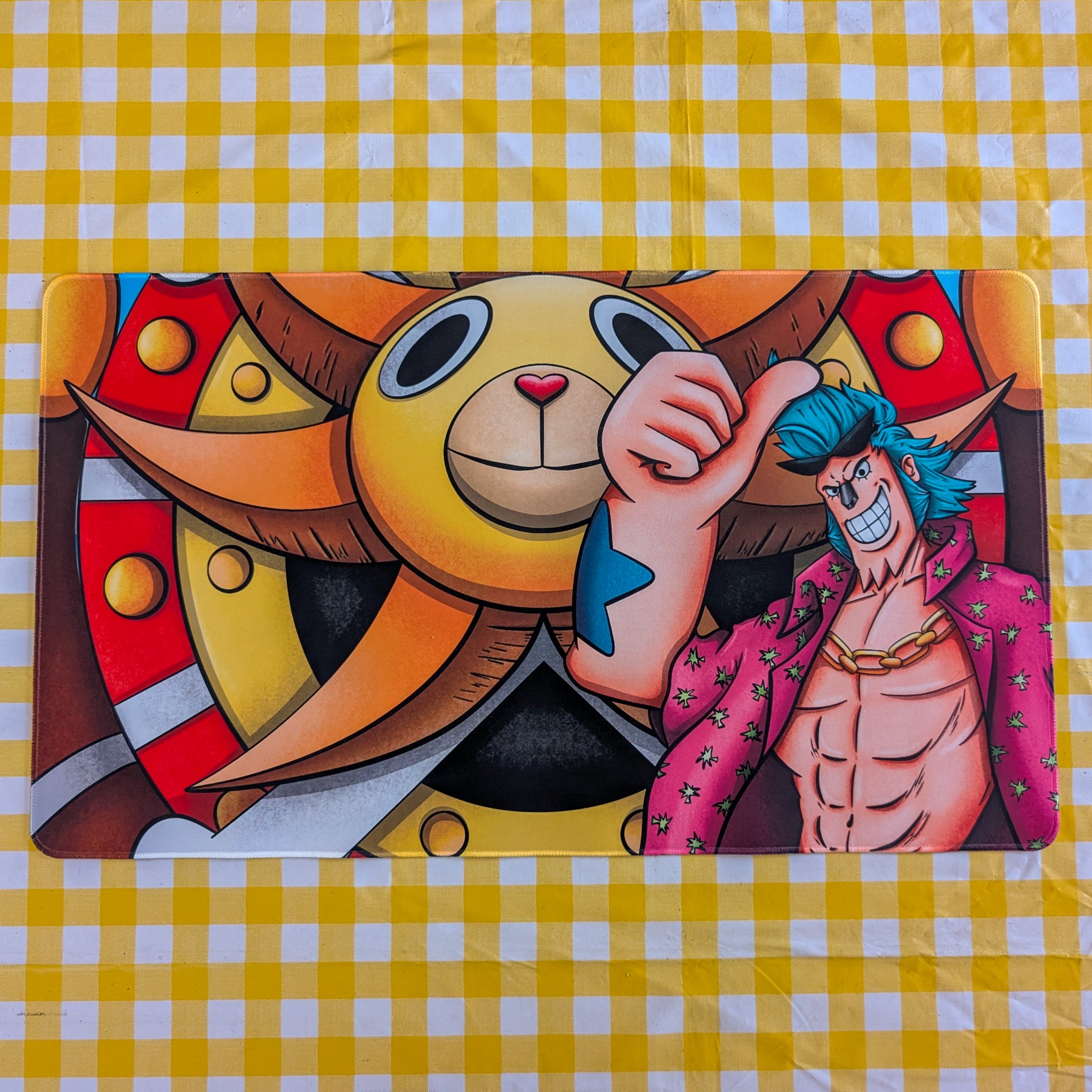 One Piece Franky Desk Mat