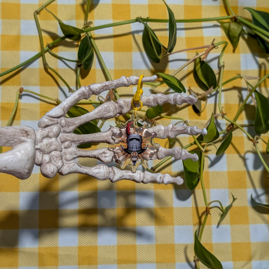 Solaire Praise the Sun Keychain