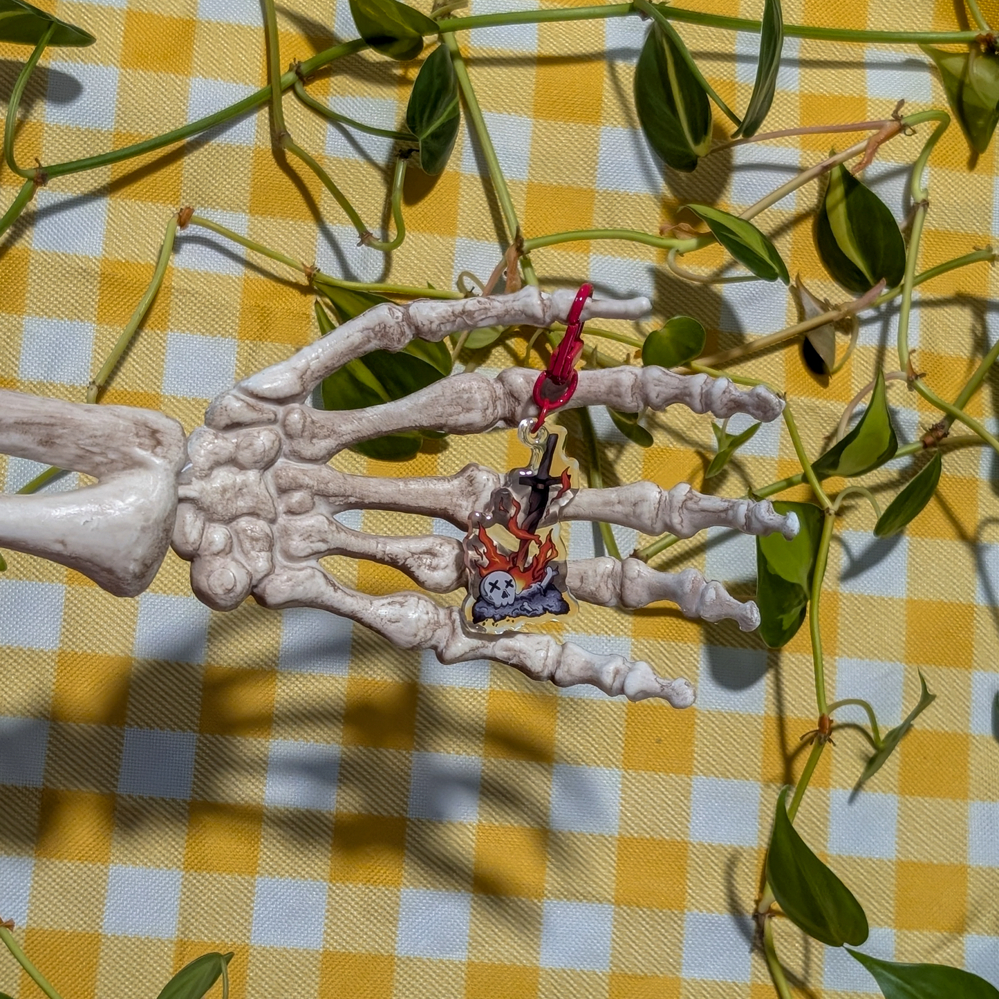 Dark Souls Bonfire Keychain