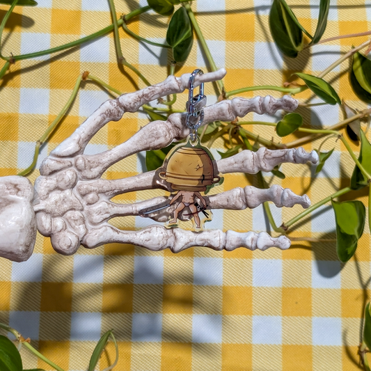 Let Me Solo Her Keychain