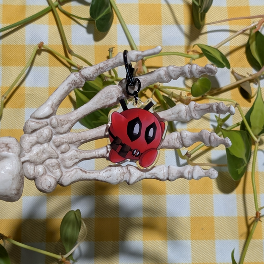 Deadpool Kirby Keychain
