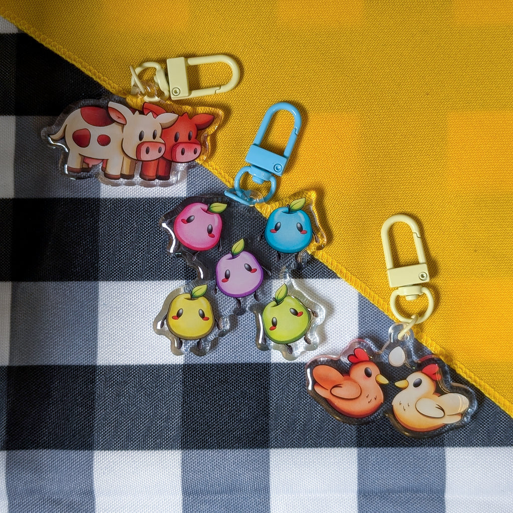 Stardew Valley Keychains!