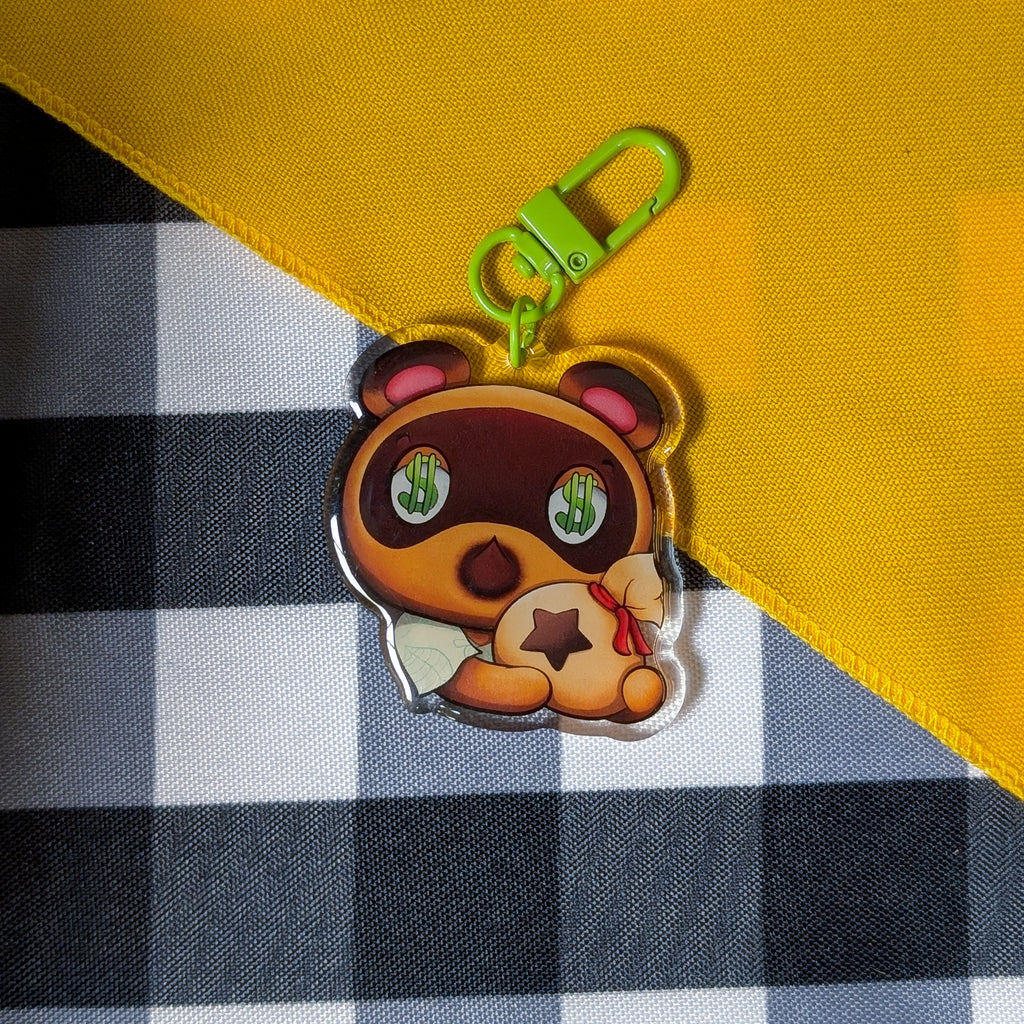 Tom Nook Keychain