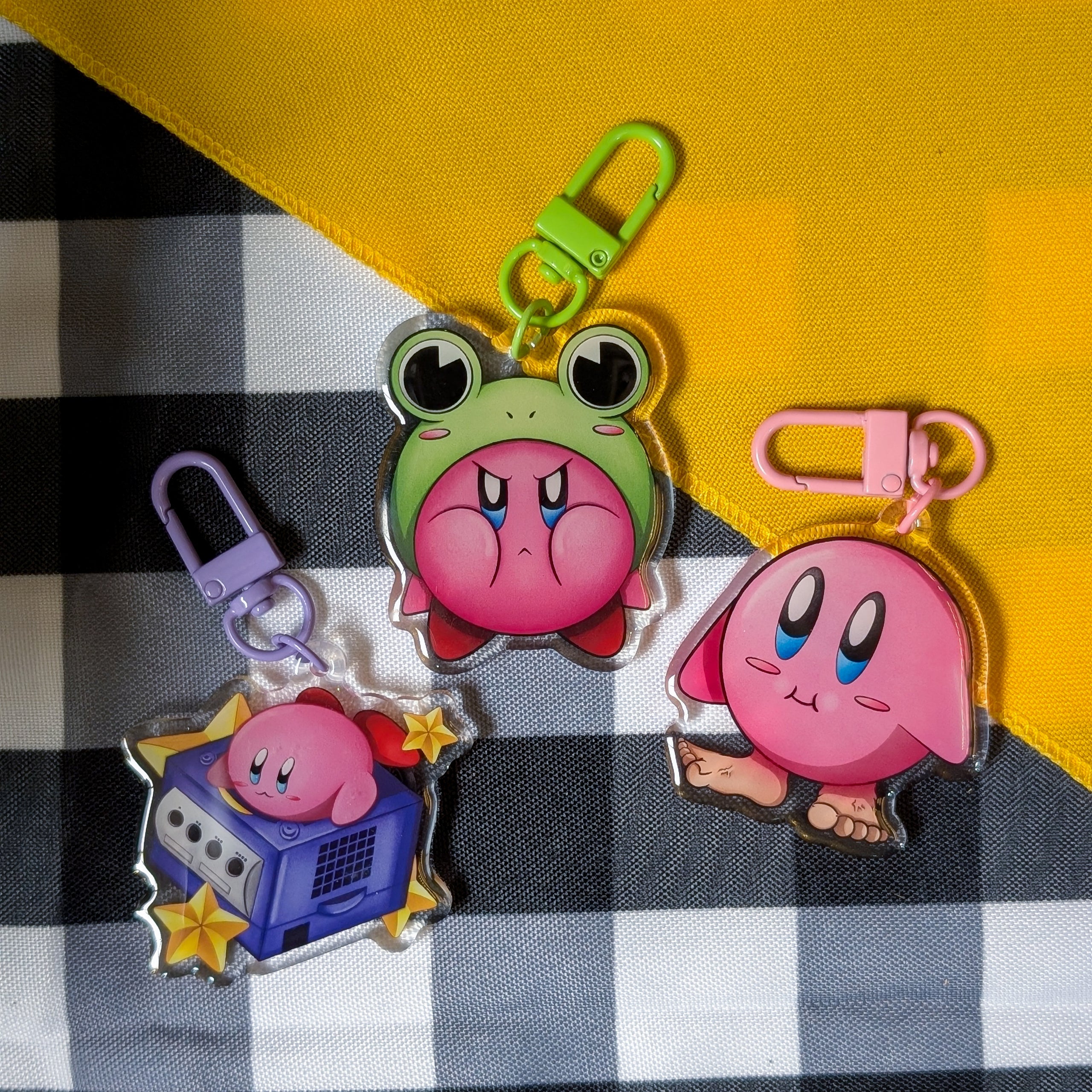 Kirby Keychains!