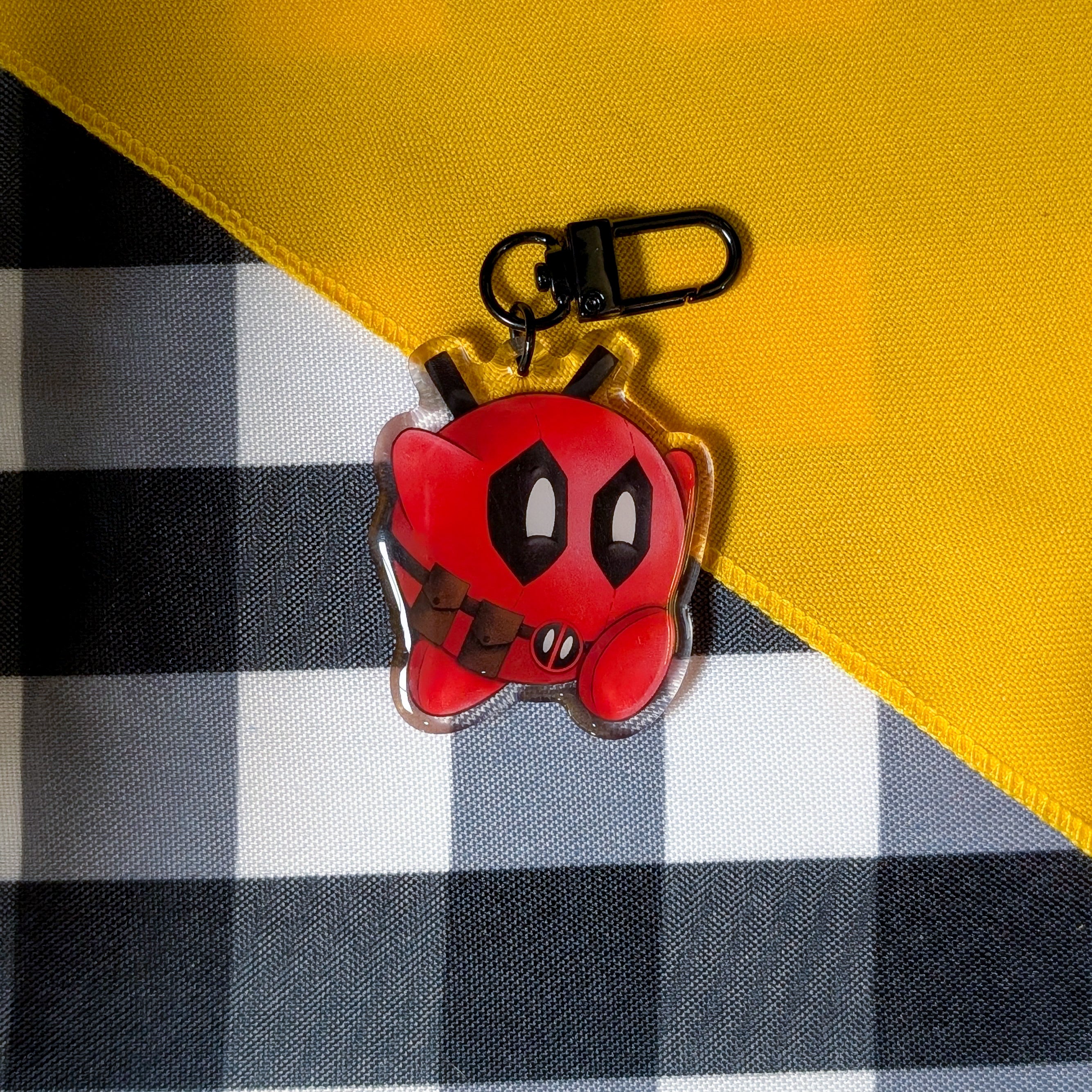 Deadpool Kirby Keychain