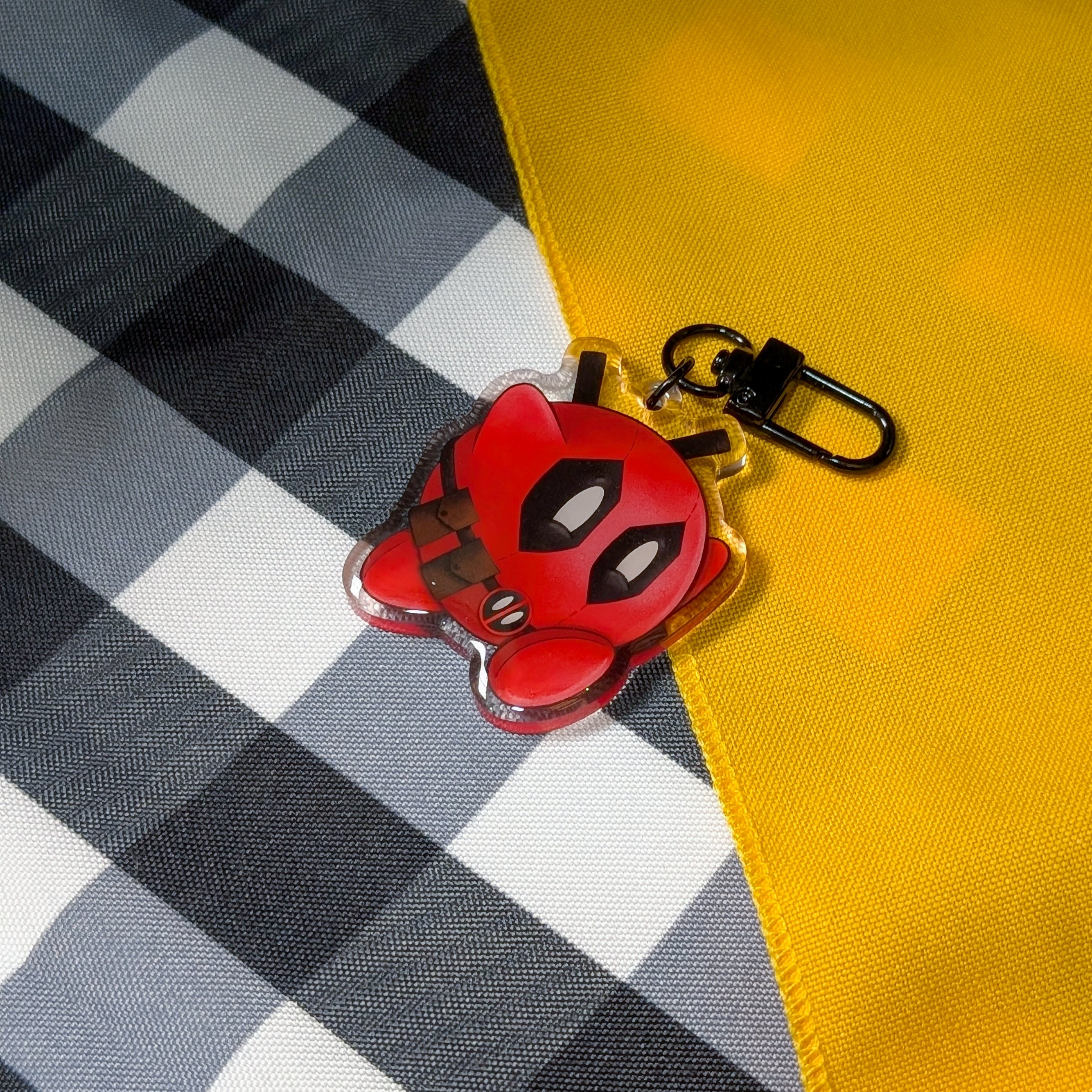Deadpool Kirby Keychain