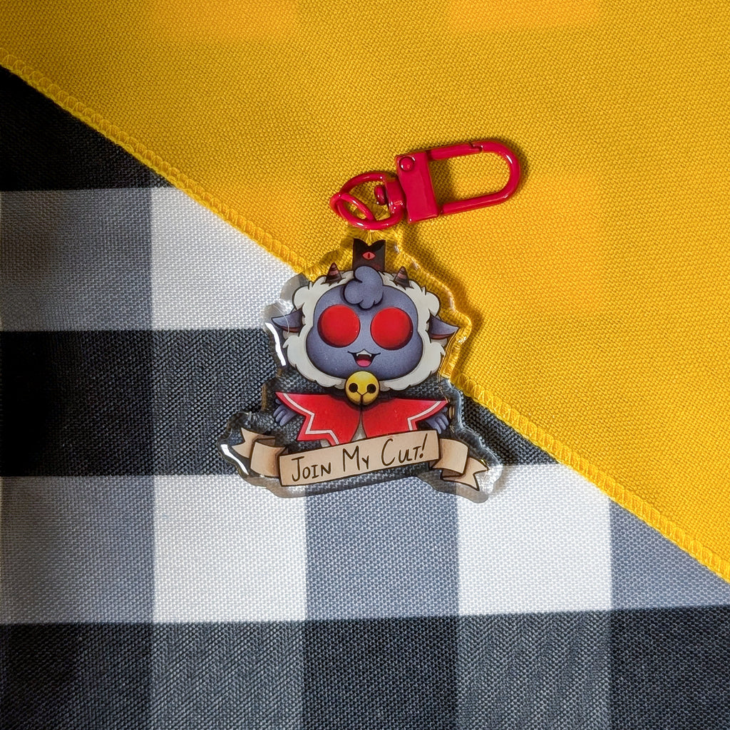 Cult of the Lamb Keychains!