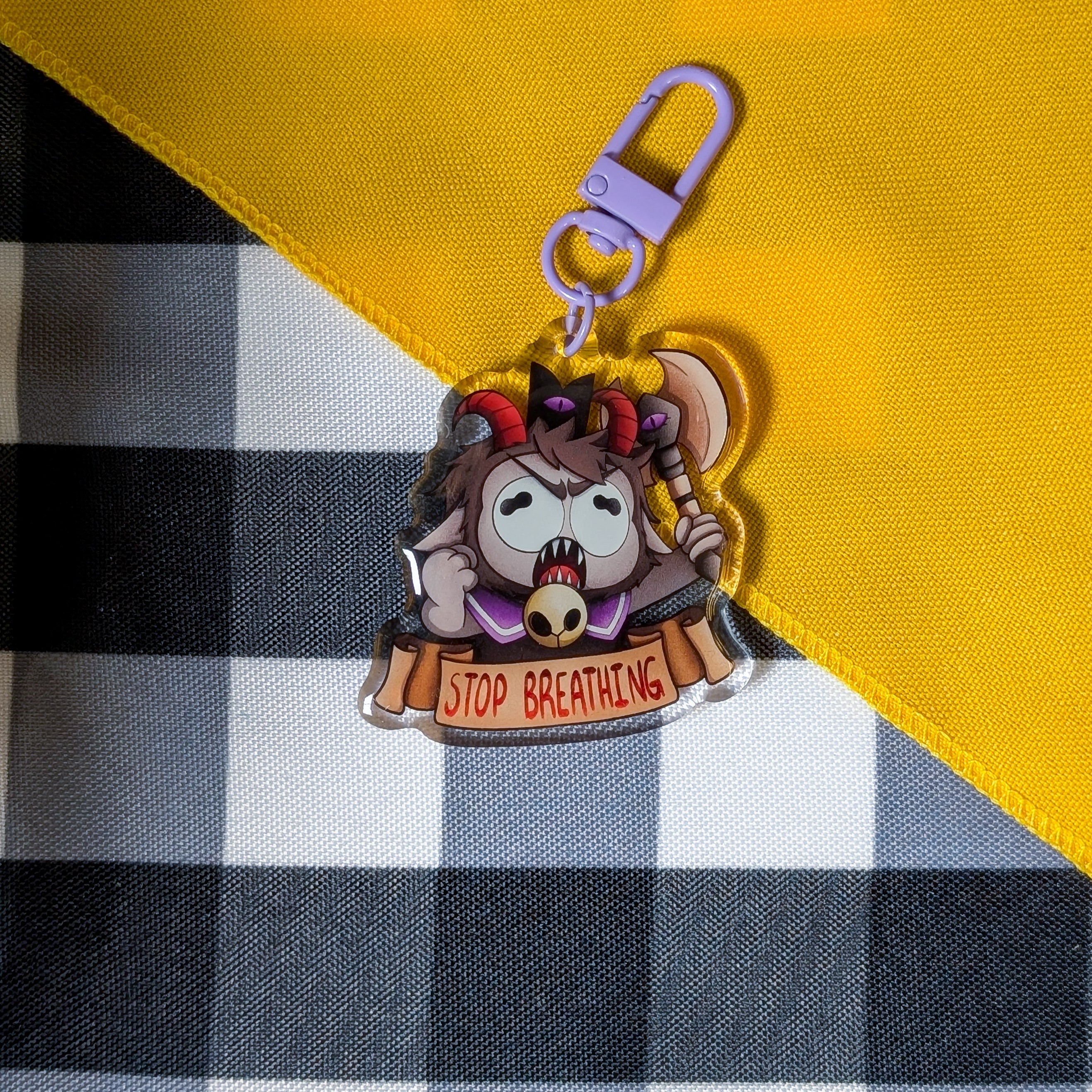 Cult of the Lamb Keychains!