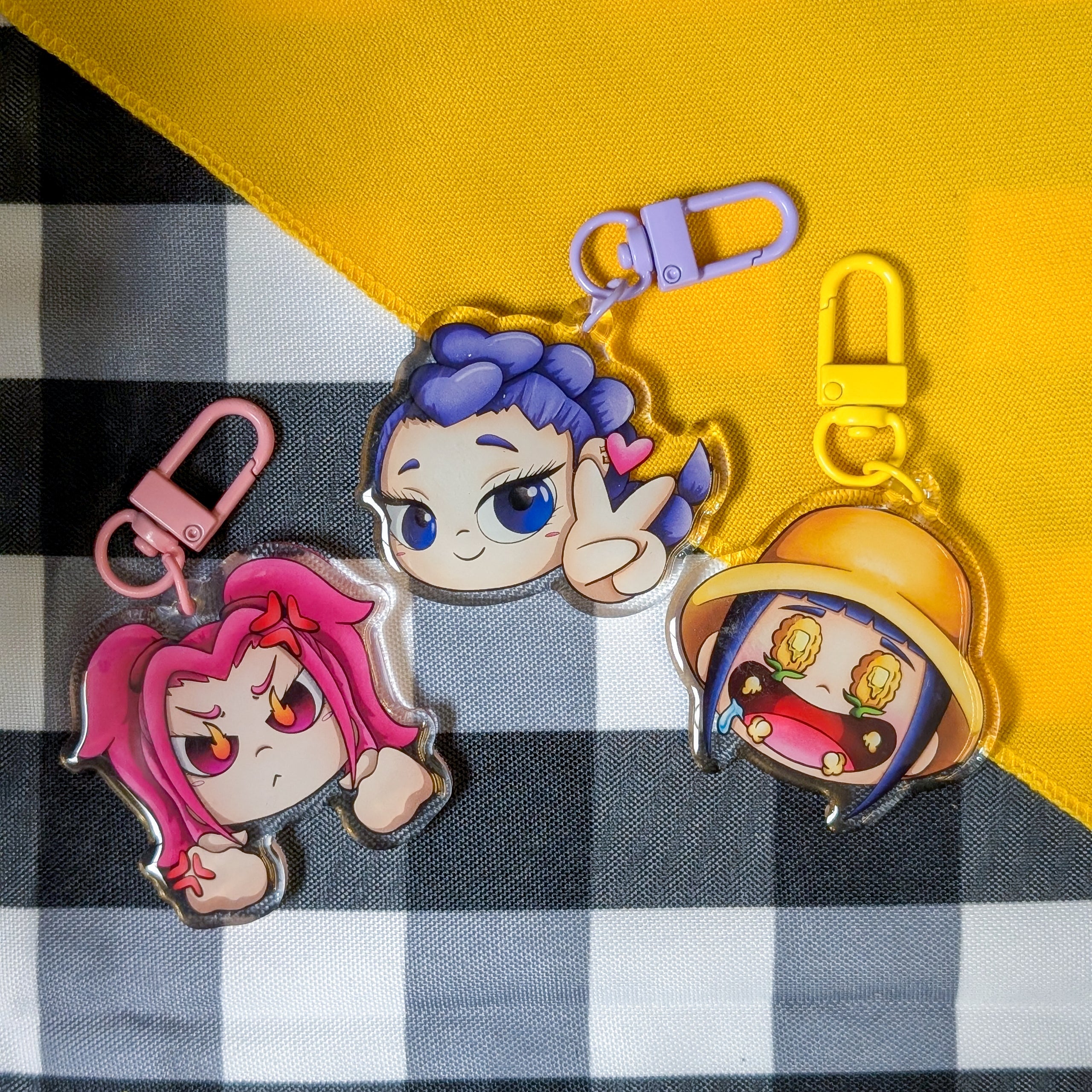 Demon Hunters Keychains!