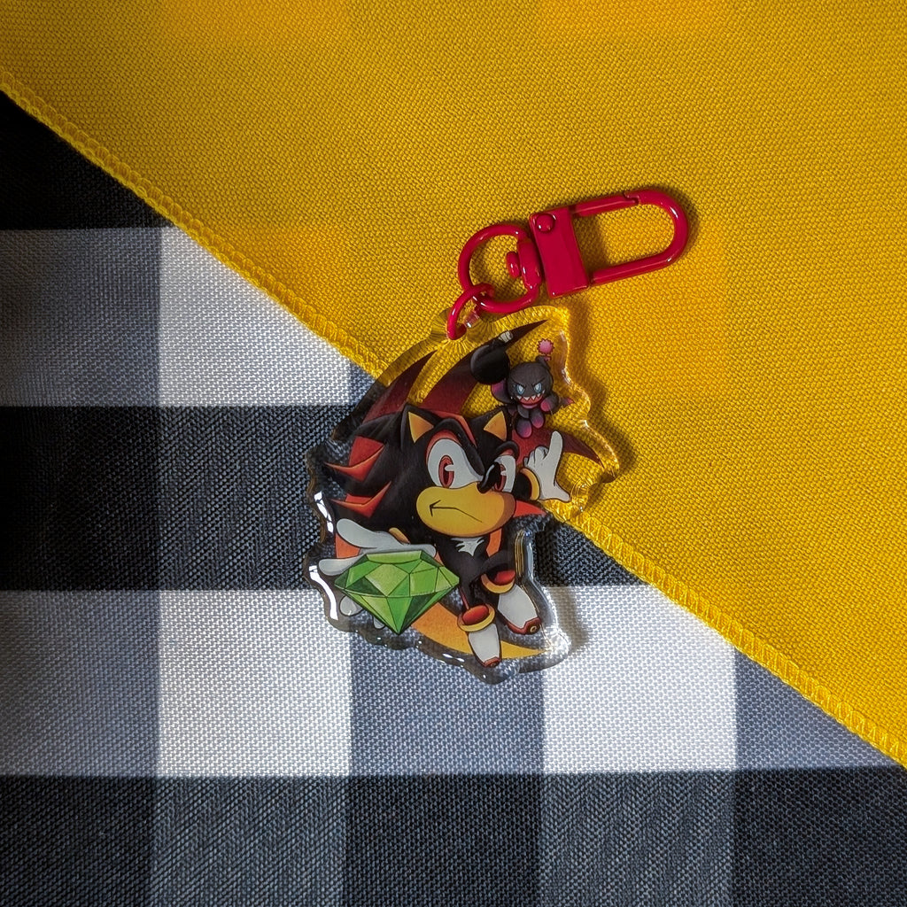 Shadow & Rouge Keychains!