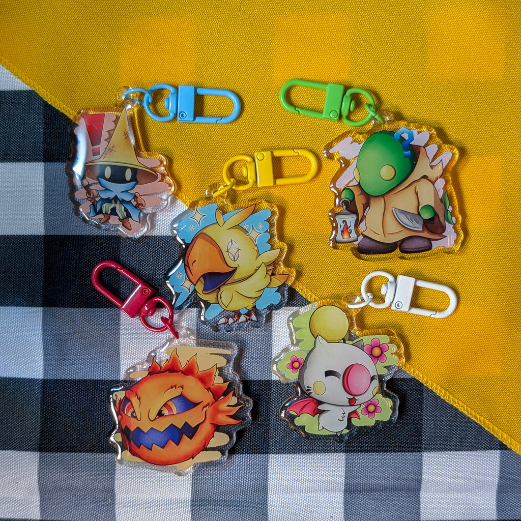 Final Fantasy Keychains!