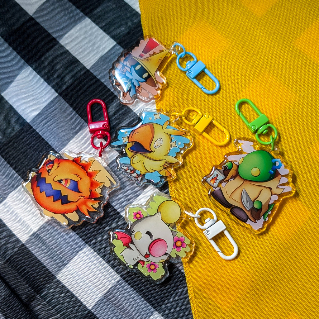 Final Fantasy Keychains!