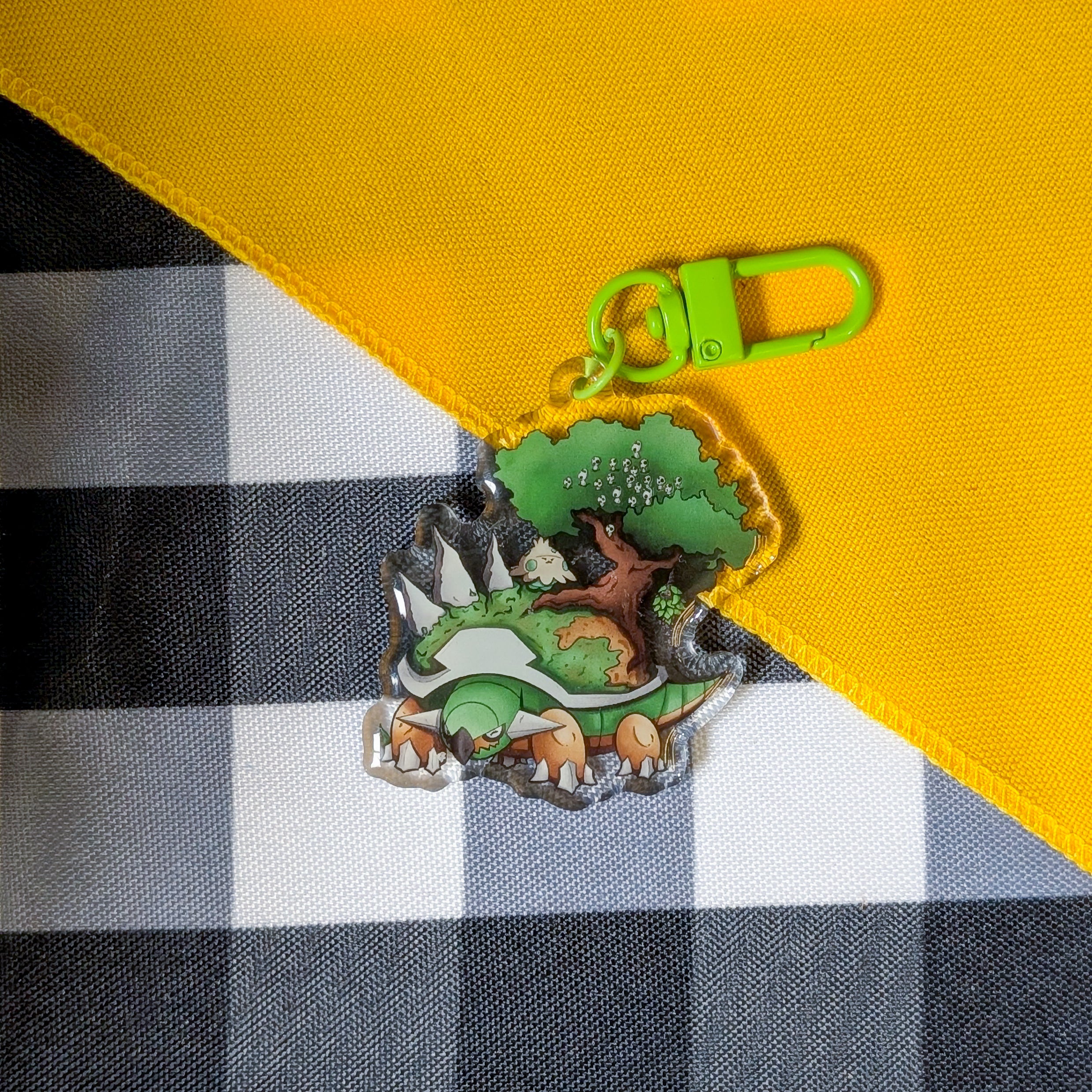 Torterra Tree Spirits Keychain!