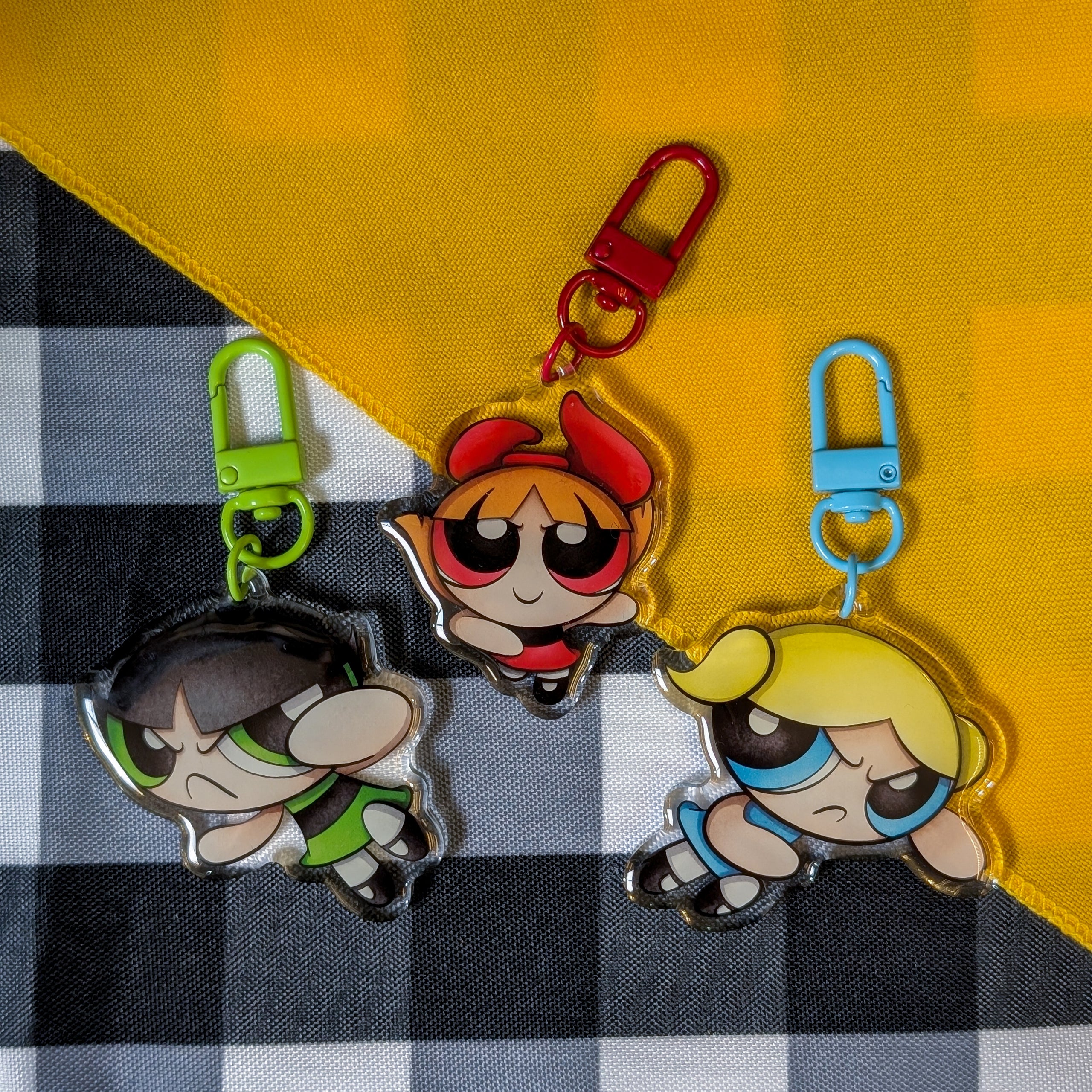 Powerpuff Girls Keychains!